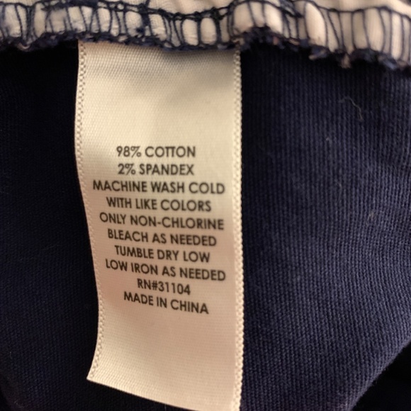 Navy-Blue Straight Leg Pants - Picture 13 of 13